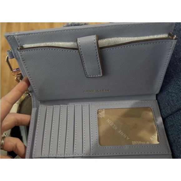 Anne Klein lavender wristlet wallet - Picture 2 of 4